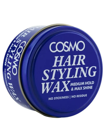 Cosmo Hair Styling Wax Medium Hold 100g (Blue)