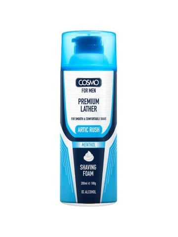 Cosmo Shaving Foam Artic Rush Menthol 200ml