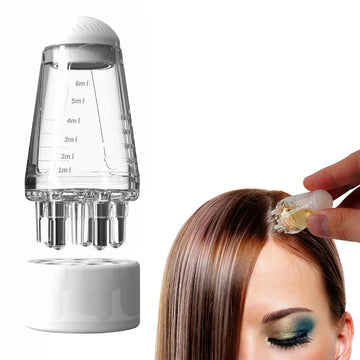 Mini Hair Oil Applicator for Scalp – 6ml Refillable & Mess-Free