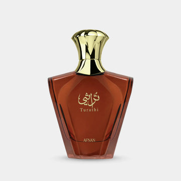 Turathi Brown by Afnan – Luxury Woody Spicy Perfume for Men in Elegant Bottle – Best Fragrance in Pakistan