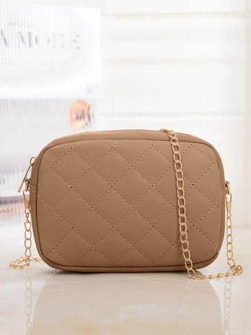 Urban Chic Crossbody Bag Beige