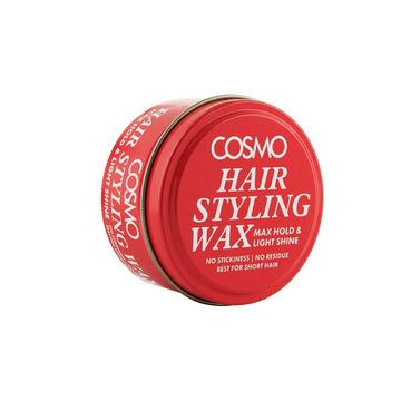 Cosmo Hair Styling Wax Max Hold 100g (Red)