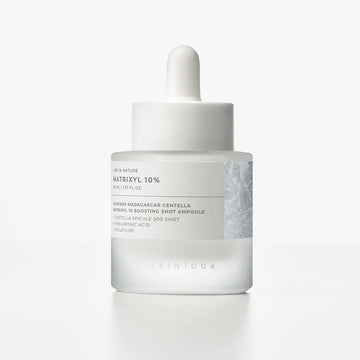 Skintouch skincare ampoule bottle with dropper on a white background