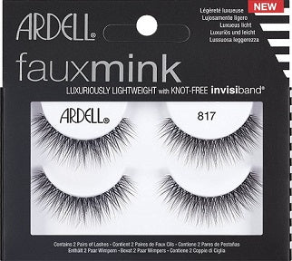 ARDELL- Ardell Faux Mink False Eyelashes #817 - 2 Pairs