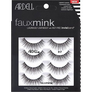 ARDELL- Ardell Faux Mink False Eyelashes #817 - 4 Pairs