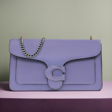 Buy Coach Chain Plain Leather Bridal Logo Bag in Pakistan