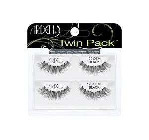 ARDELL - Twin Pack Eyelashes 120 DEMI BLACK - 2 Pairs