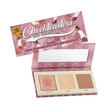 BENEFIT COSMETICS - cheekleaders bronze squad mini cheek palette