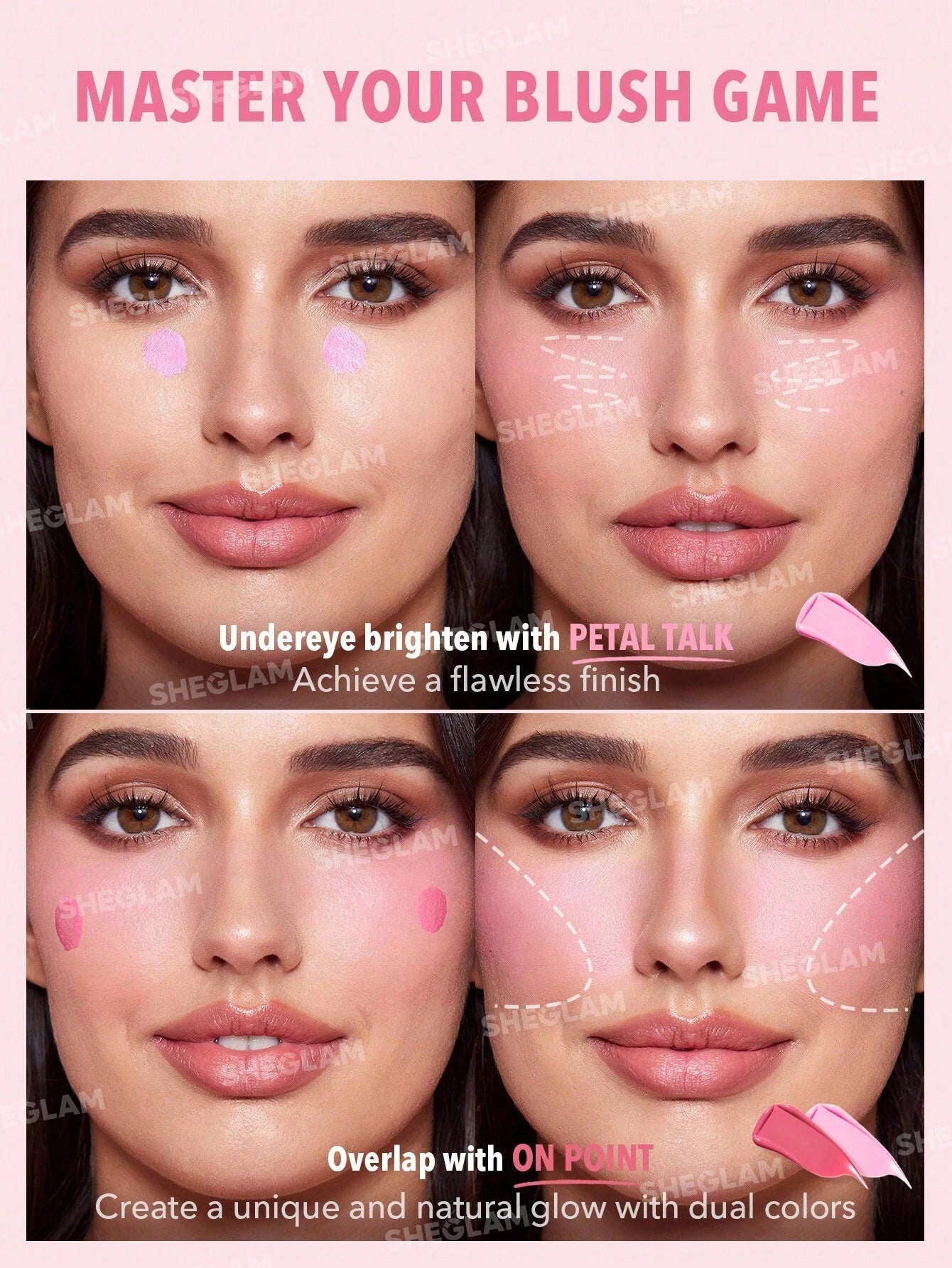 Buy SHEGLAM Color Bloom Liquid Blush in Pakistan