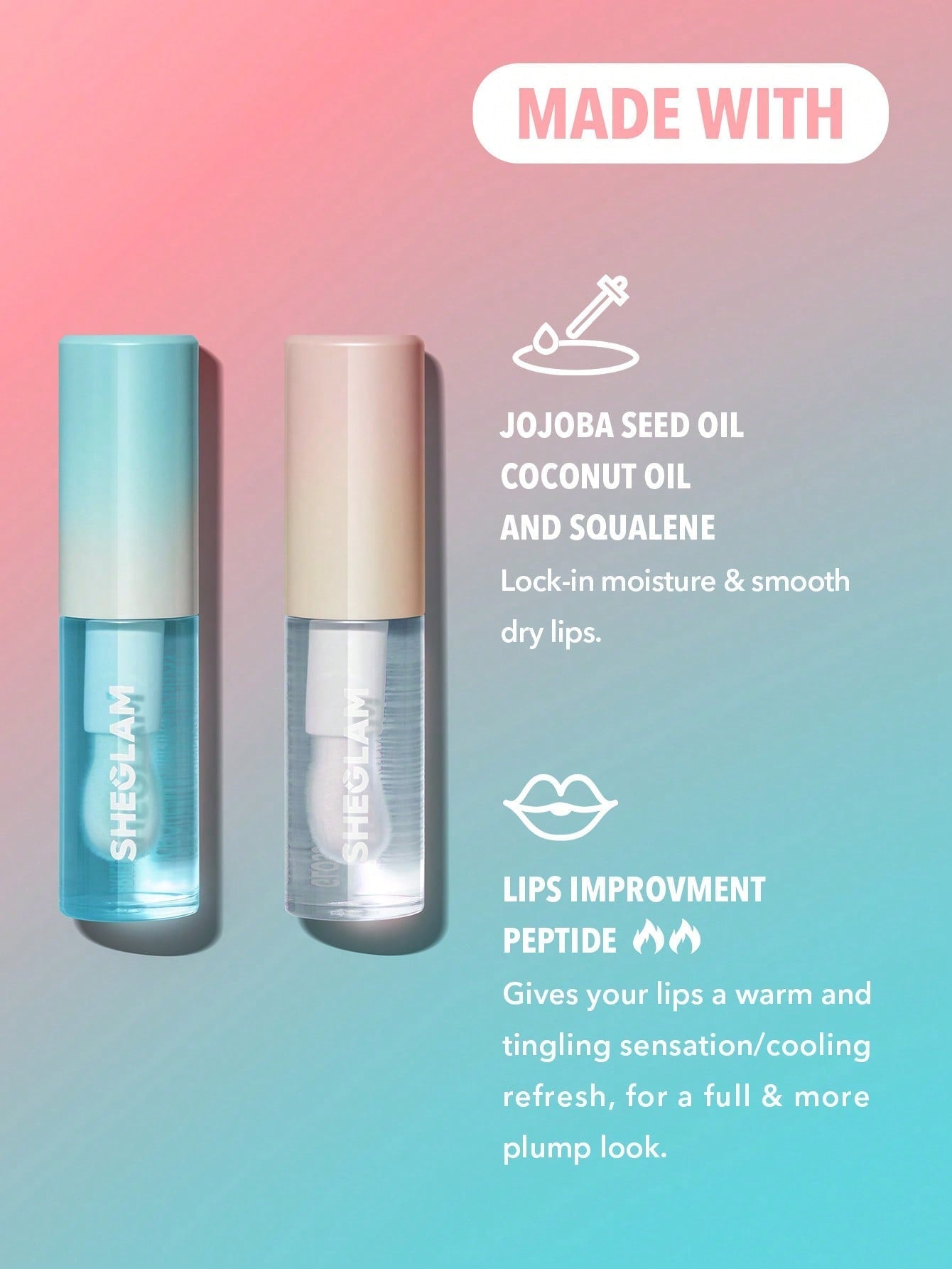 Buy SHEGLAM Plump Addict Hot & Cold Gloss Duo in Pakistan