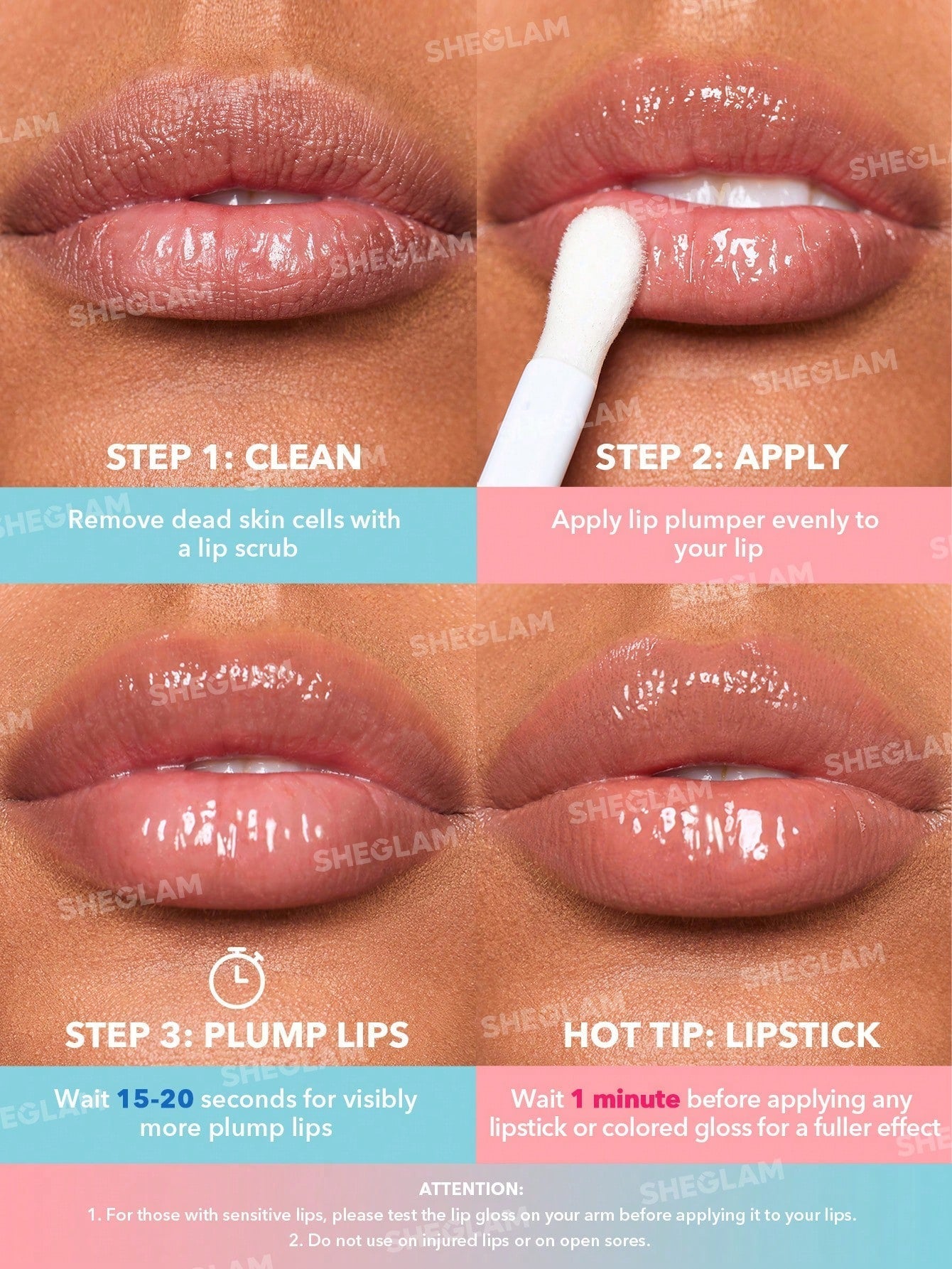 Buy SHEGLAM Plump Addict Hot & Cold Gloss Duo in Pakistan