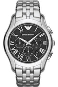 Buy Emporio Armani Men's Chronograph Stainless Steel Black Dial 44mm Watch AR1786 in Pakistan