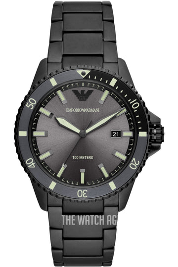 Buy Emporio Armani Men’s Quartz Stainless Steel Grey Dial 42mm Watch 11398 in Pakistan
