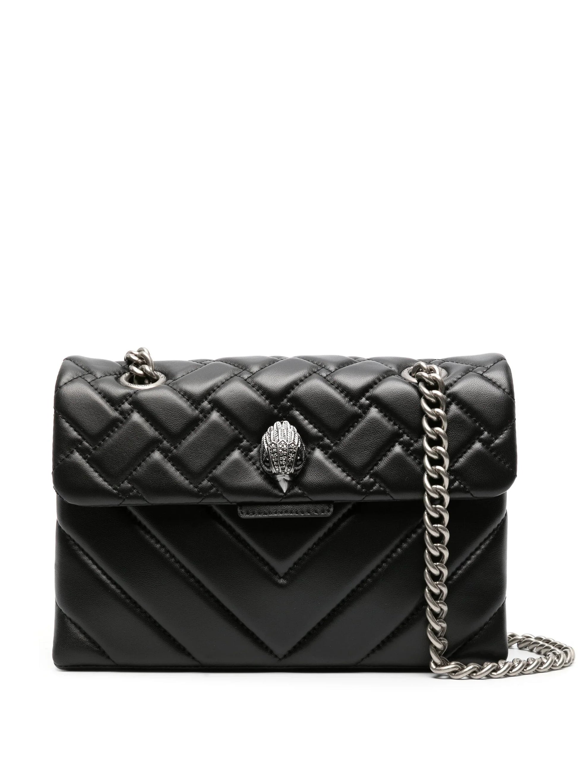 Buy Kurt Geiger London Kensington Quilted Crossbody Bag Black in Pakistan