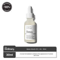 Close-up of serum texture showing lightweight, clear formulation

