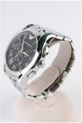 Buy Emporio Armani Men's Chronograph Stainless Steel Black Dial 44mm Watch AR1786 in Pakistan