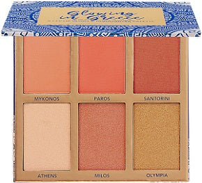 BH COSMETICS - Glowing in Greece - 6 Color Blush and Highlighter Palette