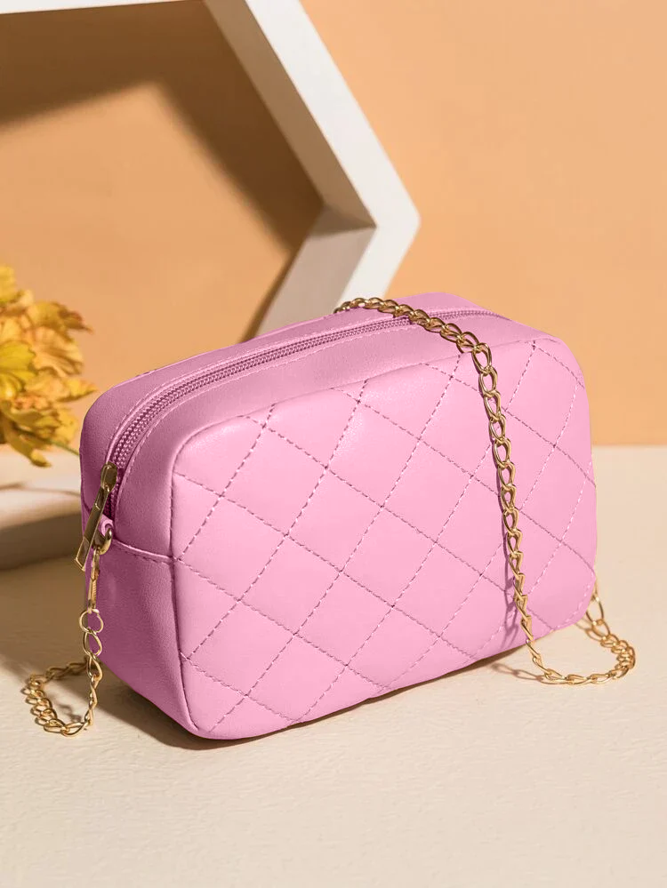 Urban Chic Crossbody Bag Pink
