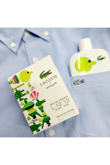 Buy Lacoste x Jeremyville Blanc Pure Collector Edition for Men - 100ml in Pakistan