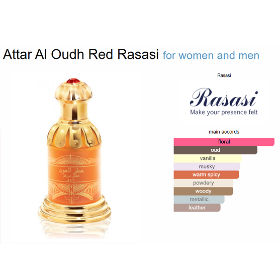 RASASI - ATTAR AL OUDH - 20ML