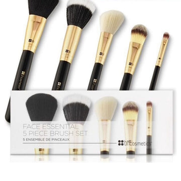 BH COSMETIC - FACE ESSENTIAL 5 PIECE BRUSH SET