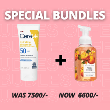 Special Bundle 1 - Cerave Sunscreen + Bath & Body Works Hand Wash