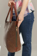Stylish black daily tote bag Fineur