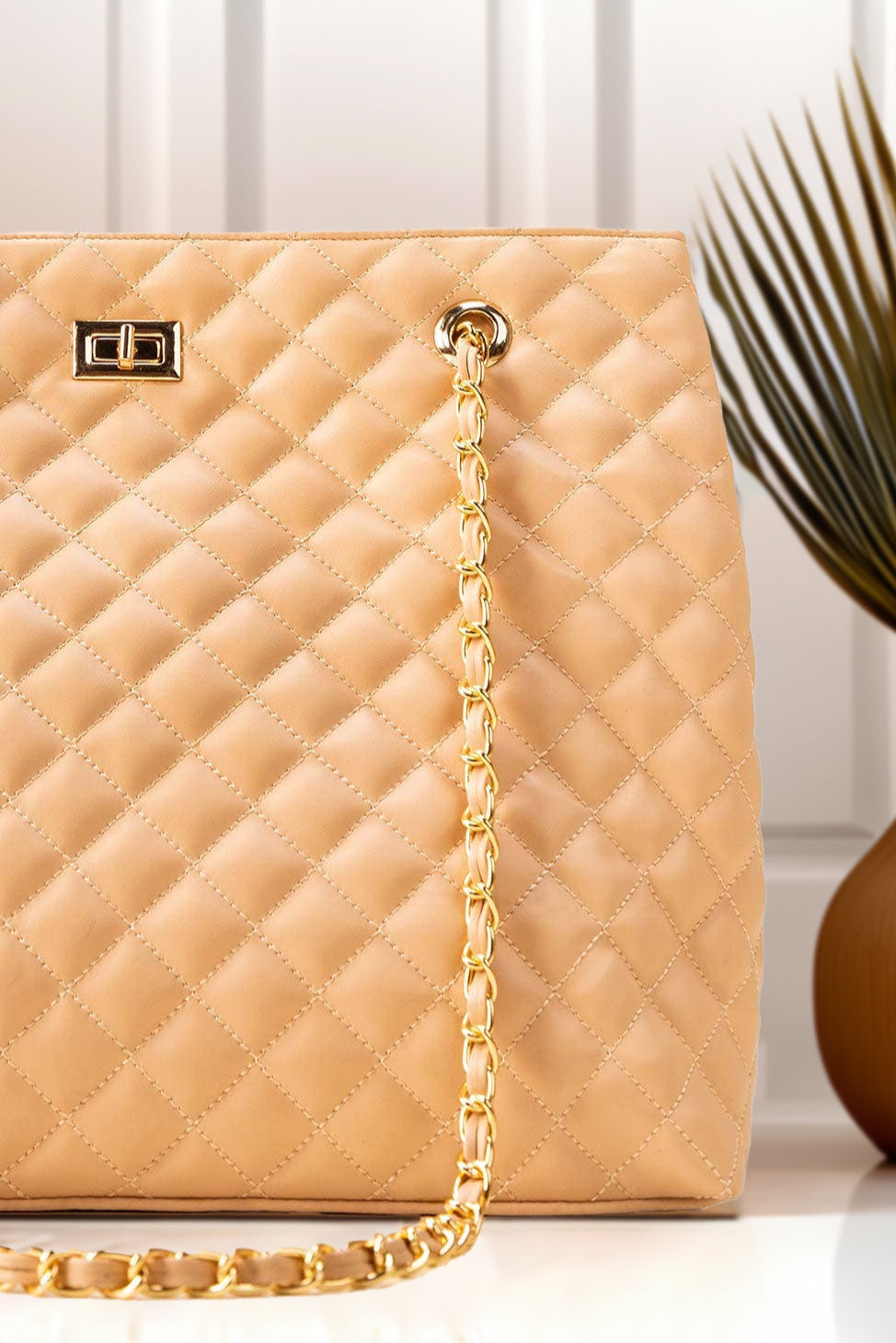 Fineur Cloud Chic Peach tote bag for women in Pakistan