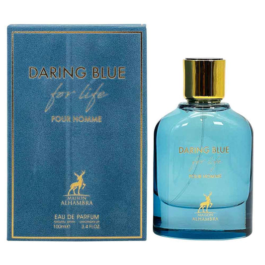 Buy Alhambra Daring Blue For Life Men Edp 100ml in Pakistan