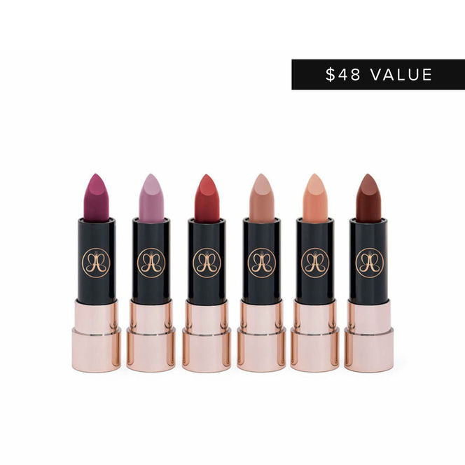 ANASTASIA - Mini Matte Lipstick - 6 Piece Set