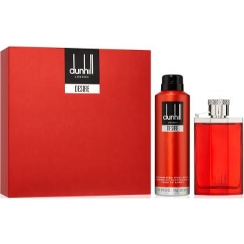 Buy Dunhill Desire Red For Men Set Eau De Toilette 100Ml + Body Spray 226Ml in Pakistan