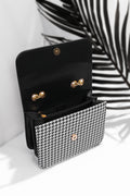 Shop Luxury ChevronFlap Handbag for Women in Pakistan - Black 