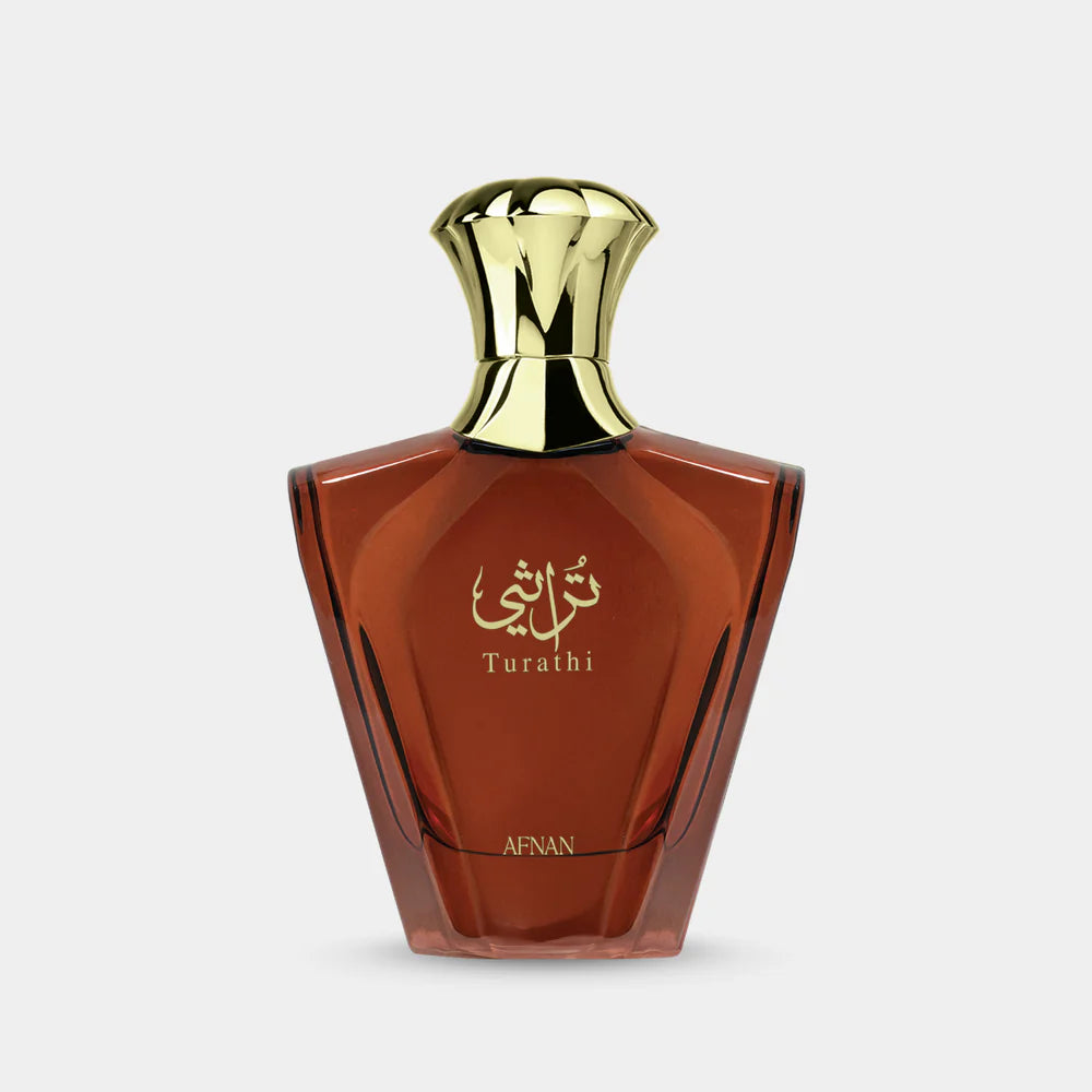 Turathi Brown by Afnan – Luxury Woody Spicy Perfume for Men in Elegant Bottle – Best Fragrance in Pakistan