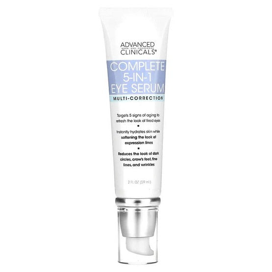 Advanced Clinicals - Complete 5 in 1 Eye Serum Multi-Correction - 59ml