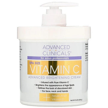 Advanced Clinicals - Vitamin C Advanced Brightening Cream - 454g