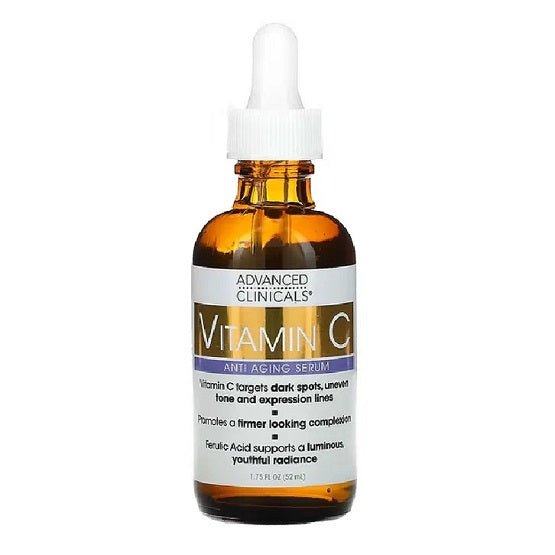 Advanced Clinicals - Vitamin C, Anti Aging Serum - 52mL