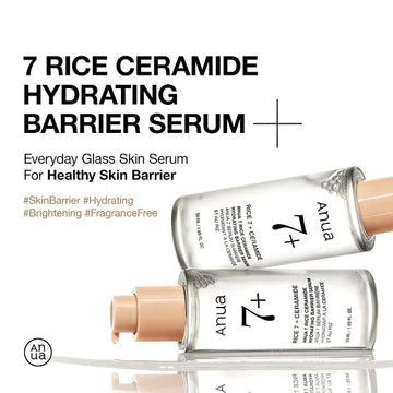 Anua Rice Ceramide Serum for glowing, hydrated skin