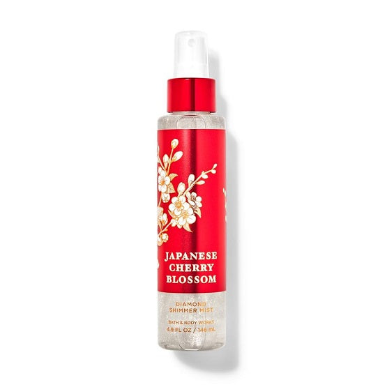 BATH & BODY - JAPANESS CHERRY BLOSSOM SHIMMER BODY MIST - 145ML