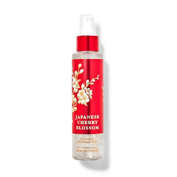 BATH & BODY - JAPANESS CHERRY BLOSSOM SHIMMER BODY MIST - 145ML
