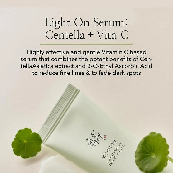 BEAUTY OF JOSEON - Light On Serum Centella + Vita C - 30ML