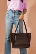 Buy The New Pyramid - Brown Tote Bag in Pakistan
