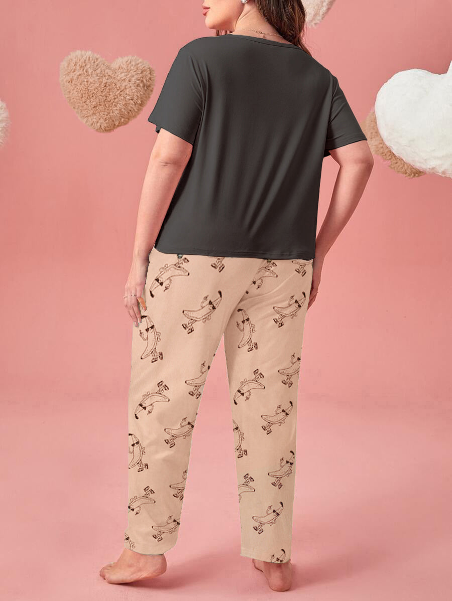 Buy Printed Cotton PJ Set - N-4 in Pakistan