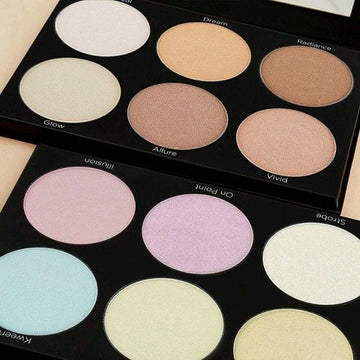BH COSMETICS spotlight highlighter - 6 color palette