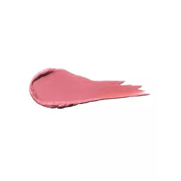 Close-up of pink lipstick bullet with soft satin shine

