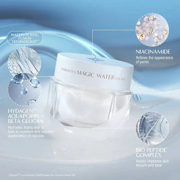 Before and after image of woman’s cheek area showing reduced redness and smaller pores

