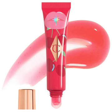 CHARLOTTE TILBURY - Unreal Lips Healthy Glow Nectar Lip Oil - Juicylicious Cherry Glaze