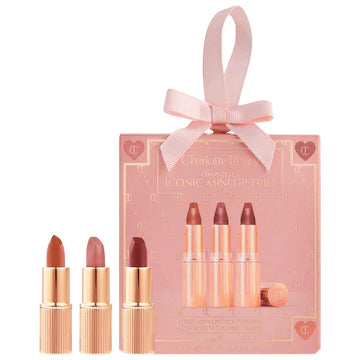 Close-up of lips wearing each lipstick shade for a day-to-night look

