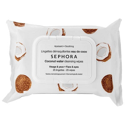 SEPHORA - Cleansing Wipes - Coconut Water 25 Wipes