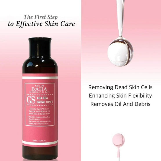 Cos De BAHA - GS AHA BHA Facial Toner - 200ml
