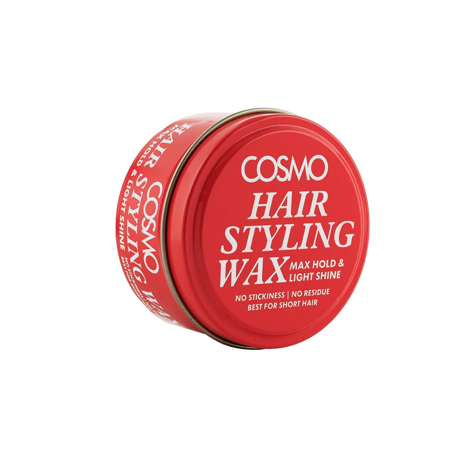 Cosmo Hair Styling Wax Max Hold 100g (Red)